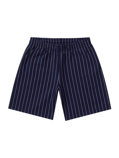 Supreme Supreme Pinstripe Sweatshort Navy