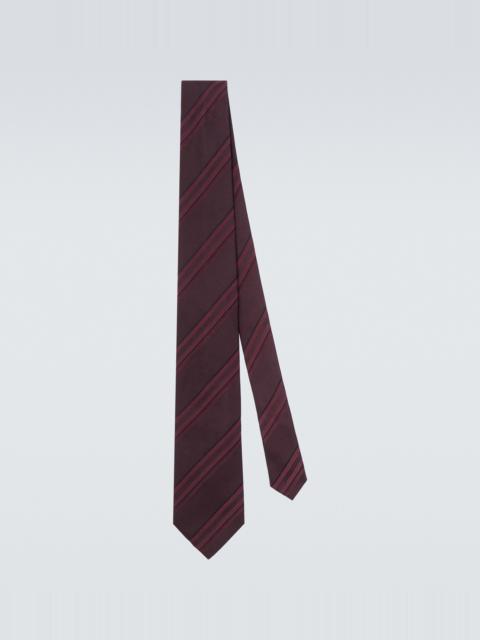 Brunello Cucinelli Striped silk tie