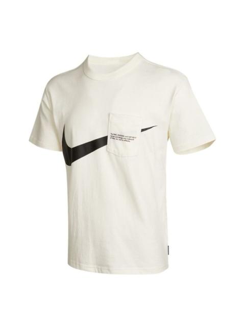 Nike Nike AS Men's Nike Sportswear SWSH POCKET SS Tee Sail DJ6297-110