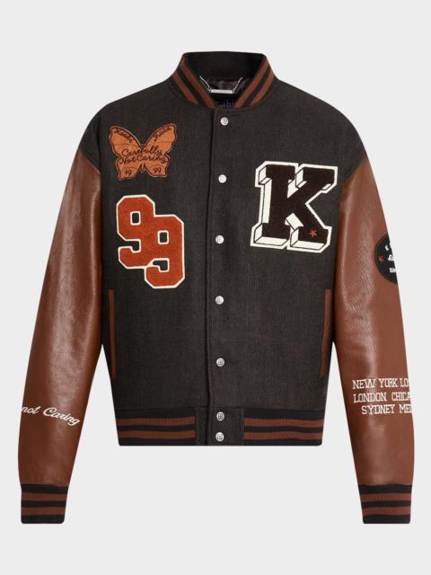 Ksubi Men's Patched Varsity Jacket