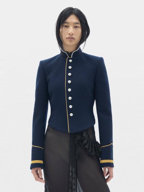 Ann Demeulemeester Polina Fitted Marsina Jacket