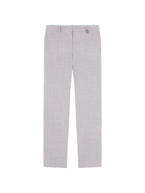 VERSACE tailored wool trousers