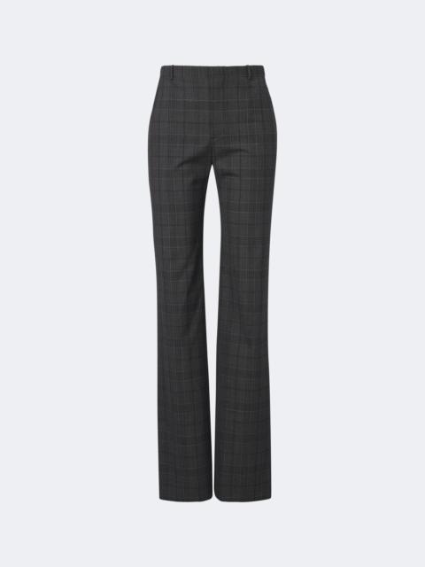 GUCCI Checked wool straight pants