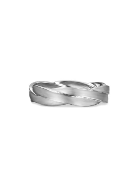 DAVID YURMAN Men's DY Helios⿢ Band Ring in Sterling Silver, 6mm - Silver