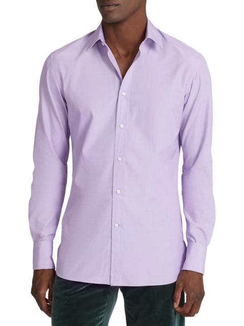 Ralph Lauren Men's Philip Poplin Shirt - Lavender