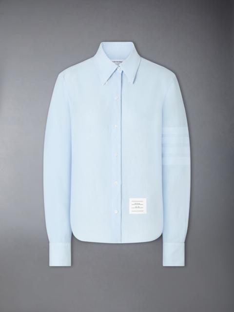 Thom Browne LINEN 4-BAR SHIRT