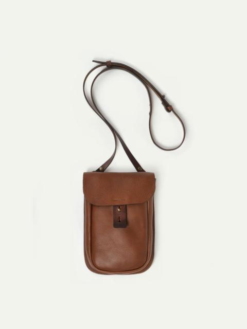 Bleu de Chauffe CARTEL CARTRIDGE BAG  -  AMBER BROWN