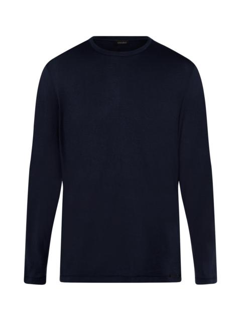 HANRO Night And Day Cotton Crew Neck Top