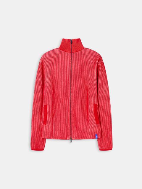 A-COLD-WALL* Whitby Full-Zip Knit Cardinal Red