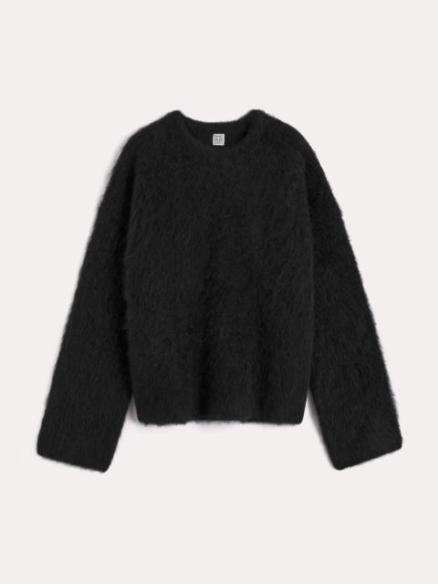 Totême Boxy alpaca knit black