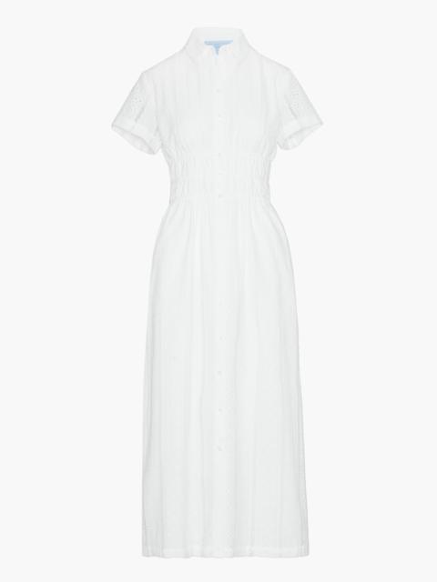 Hill House Home The Jamie Nap Dress - White Broderie Voile