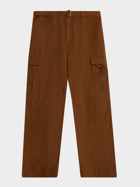 sacai Men's Duck Denim Cargo Pants