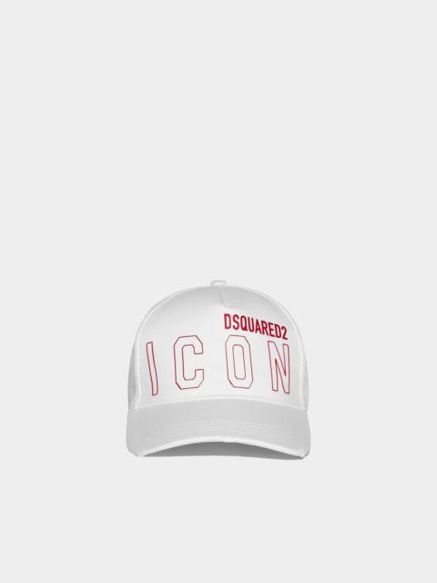 DSQUARED2 ICON OUTLINE BASEBALL CAP