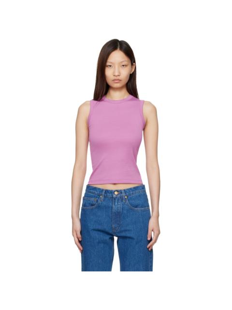 FLORE FLORE Pink Esmé Tank Top