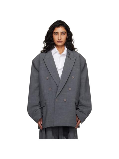 OTTOLINGER Gray Oversize Flex Blazer