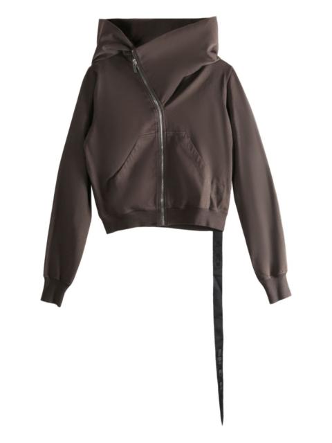 Rick Owens DRKSHDW zip-up hooded jacket