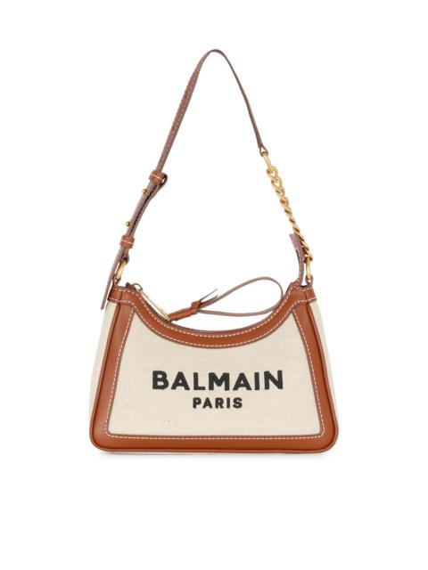 Balmain B-Army canvas bag with leather inserts