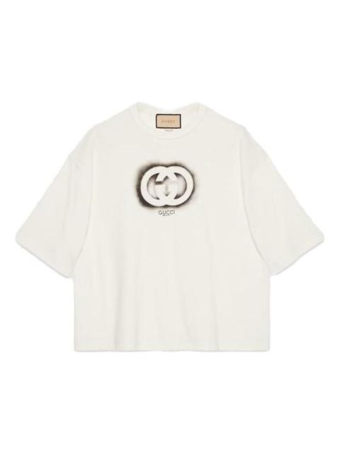 Gucci Cotton Jersey T-Shirt 'Off White' 768462-XJF66-9095
