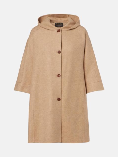 Loro Piana Belted wool and cashmere cape