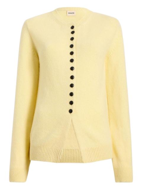 KHAITE Josette button cardigan