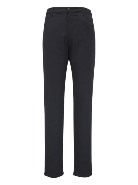 Canali tonal stitching trousers