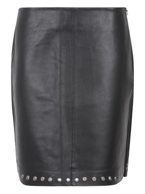 gimaguas eyelet-embellished midi skirt