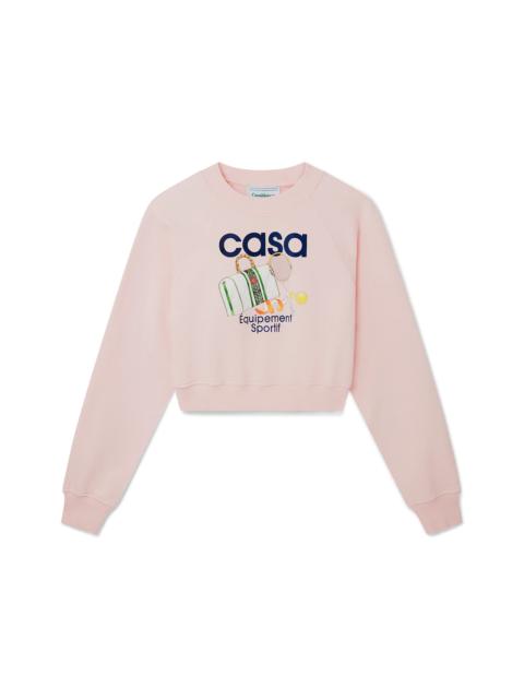 CASABLANCA Equipement Sportif Cropped Sweatshirt | Casablanca Paris