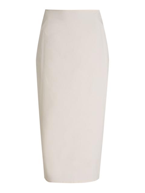MARLIES GRACE Exclusive Ocean Cotton Skirt white