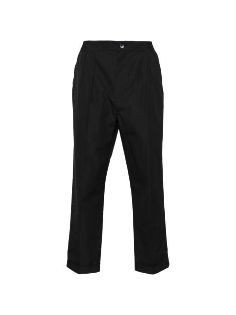 TOM FORD tapered-leg cotton-blend trousers