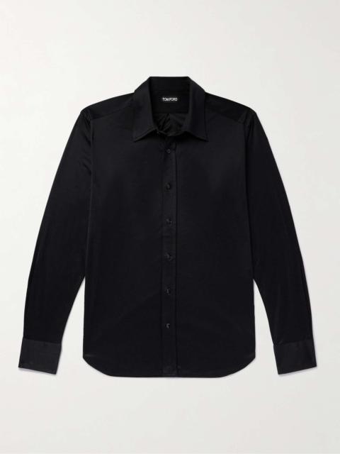 Silk-Jersey Shirt