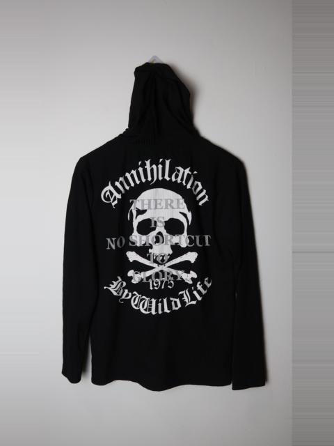Other Designers Japanese Brand - Mild Life Skull Light Jacket Hoodies