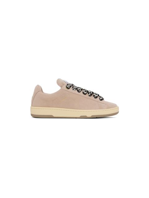 Pink Suede Curb Lite Sneakers