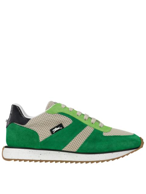 Longchamp Le Pliage Green Sneakers Green - Leather