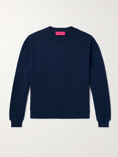 The Elder Statesman Daily Crew Cotton and Cashmere-Blend Jersey Sweatshirt