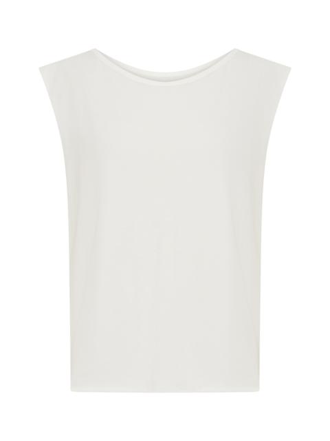 ONE TEASPOON Plain White Vintage Tank - White