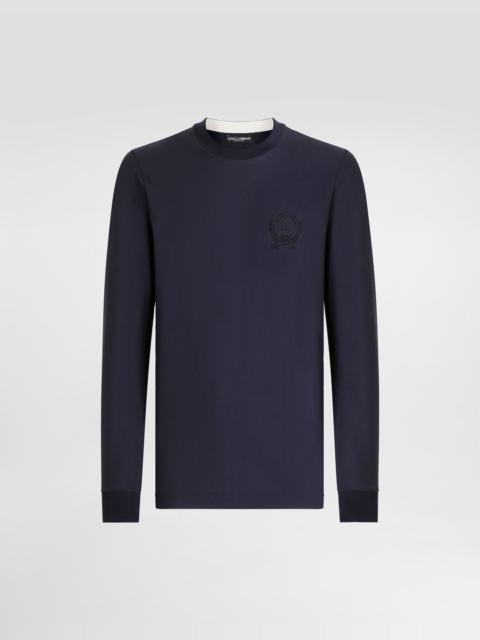 Dolce & Gabbana Technical piqué t-shirt