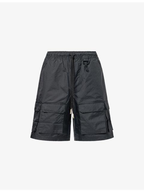 REESE COOPER® Tahoe Check-Print Ripstop Cargo Shorts