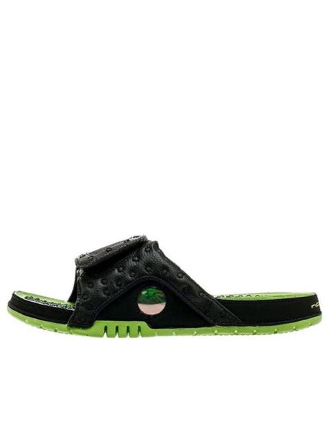 Jordan Jordan Hydro 13 Retro Slide 'Black Green' 684915-025