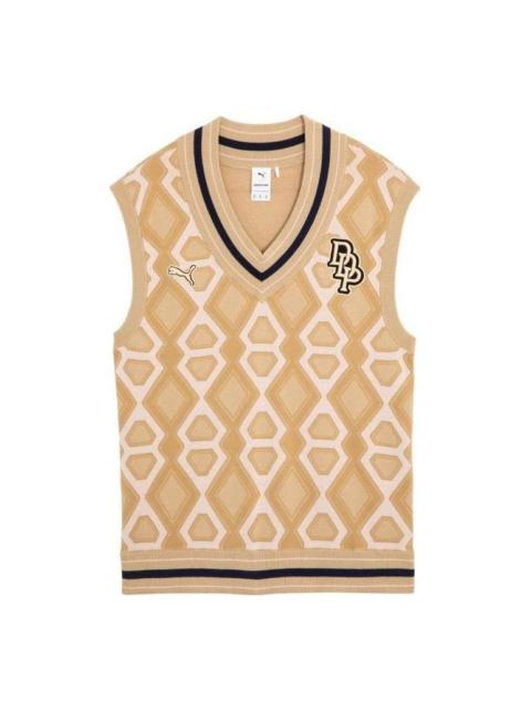 PUMA PUMA X Dapper Dan Knit Vest Ginger Root 'Orange' 539803-89