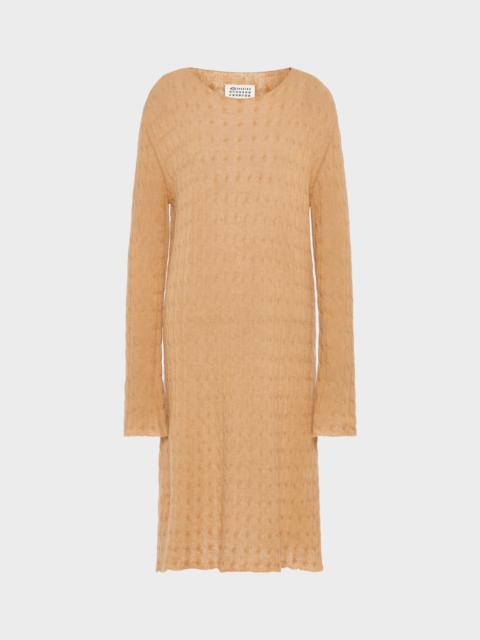 Maison Margiela Wool Cashmere Knit Midi Dress