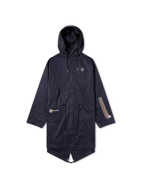 Fred Perry Fred Perry x Raf Simons Printed Patch Parka