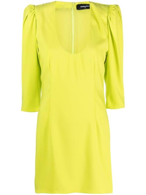 DSQUARED2 puff-sleeve mini dress
