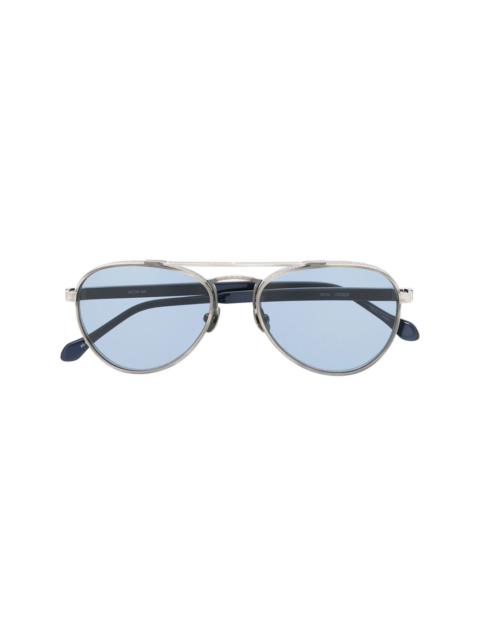 MATSUDA pilot-frame tinted sunglasses