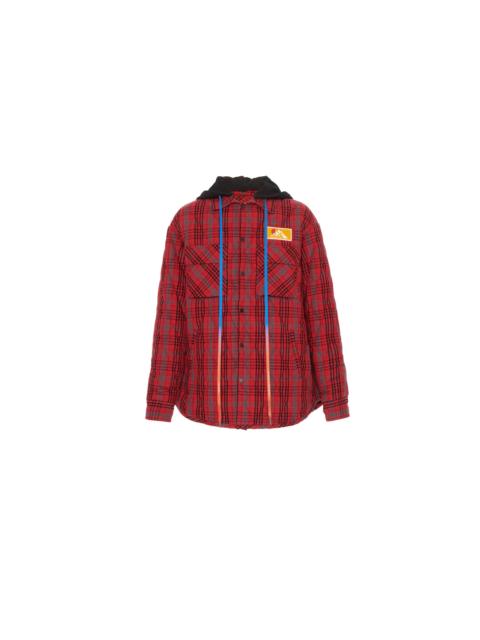 Off-White OFF-WHITE Flannel Jacket Red/Black