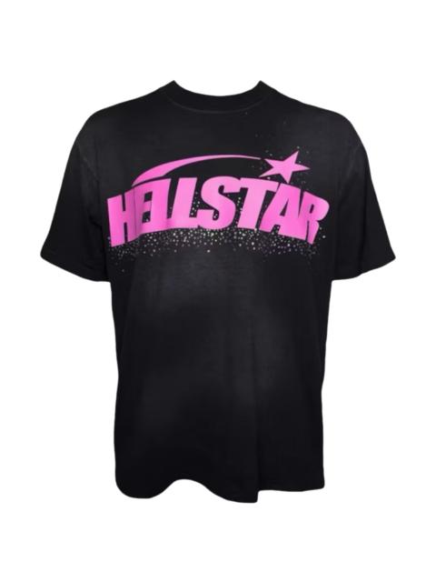 HELLSTAR Classic Rhinestone Tee "Black / Pink" HSR371