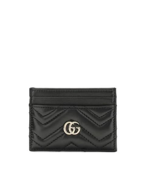 GUCCI GG Marmont chevron card holder
