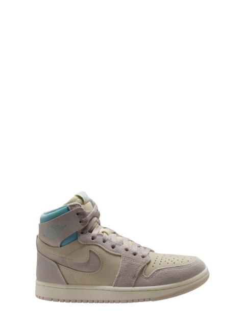 Air Jordan 1 Zoom Comfort 2 High Top Sneaker in Coconut Milk/Legend Brown at Nordstrom