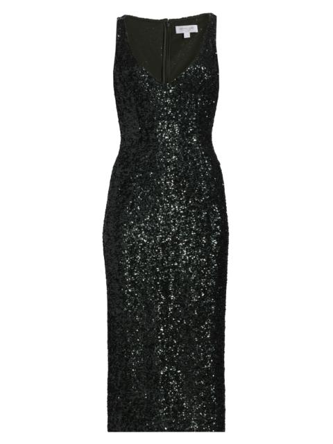 MICHAEL KORS COLLECTION Women's Sequined Sheath Cocktail Dress - Bottle
