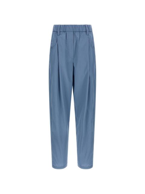 Brunello Cucinelli Monile elasticated trousers