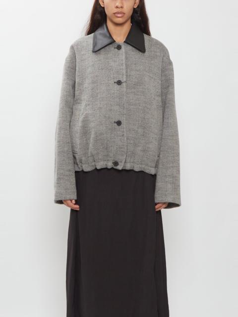 Studio Nicholson Leather Collar Jacket